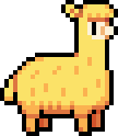 gold alpaca sprite