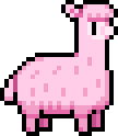 pink alpaca sprite