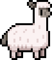 snowy alpaca sprite