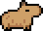 light brown capybara sprite