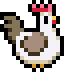 white chicken sprite