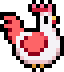 winter chicken sprite