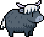 black cow sprite
