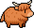 brown cow sprite