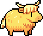 gold cow sprite