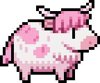 pink cow sprite