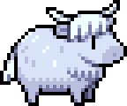 silver cow sprite