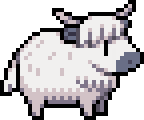 white cow sprite