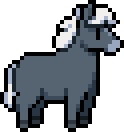black horse sprite
