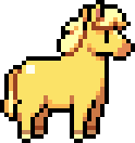 gold horse sprite