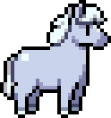silver horse sprite