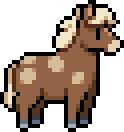 spotted horse sprite