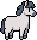 white horse sprite