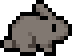 black rabbit sprite