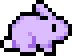 purple rabbit sprite
