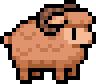 brown sheep sprite