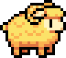 gold sheep sprite