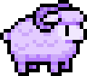 purple sheep sprite